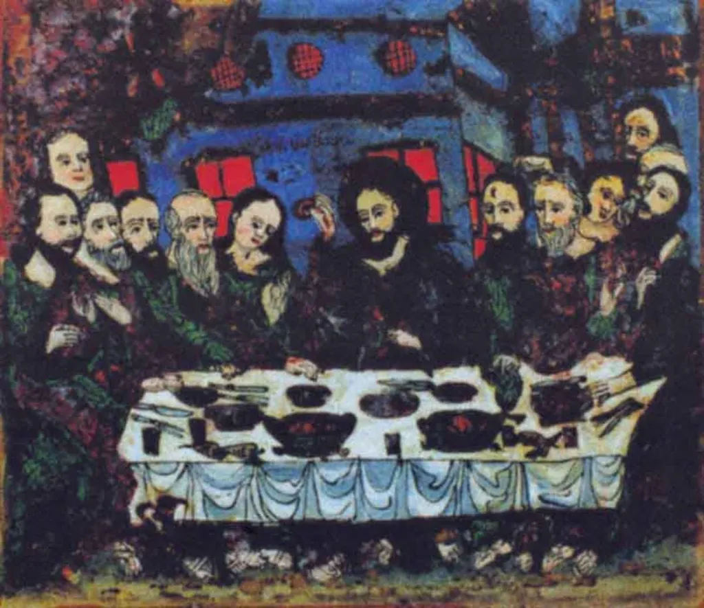 Cina cea de Taină, by Unknown, 1850