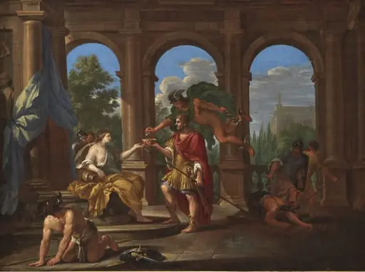 Circe and Ulysses, by Unknown