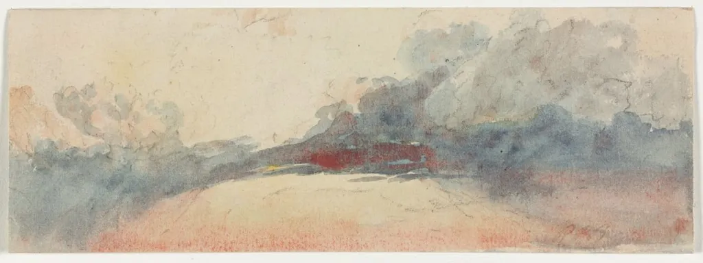 Cloud Study, by Unknown, 1804