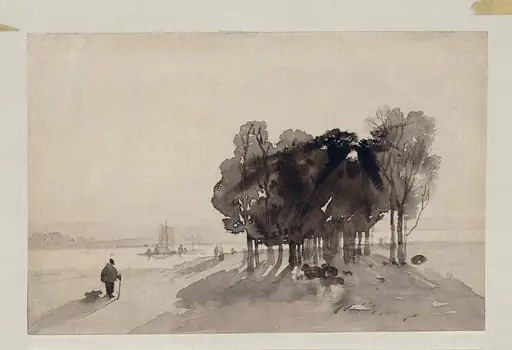 Clump of Trees, by Unknown