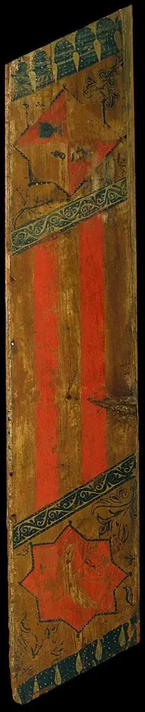 Coffered ceiling panel with the coats of arms of the Cardona family and of the Count of Empúries, by Unknown