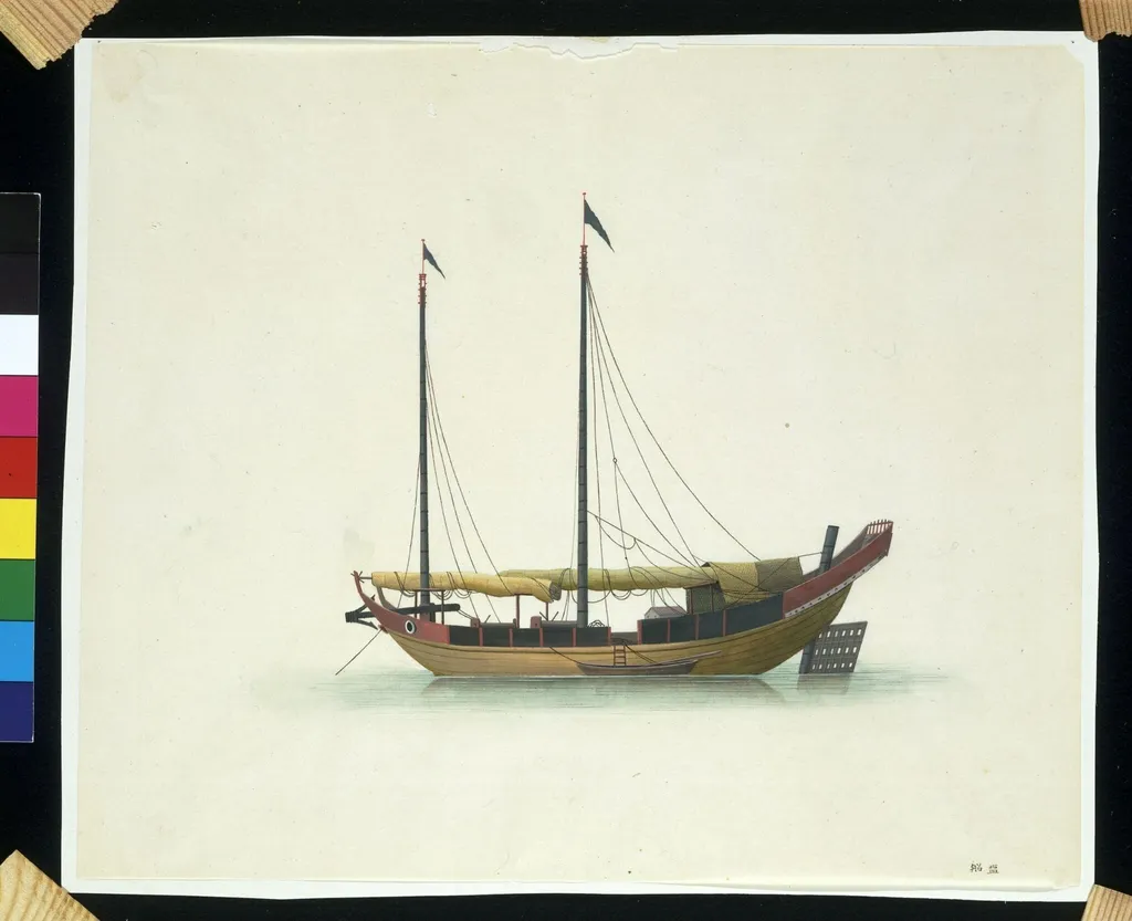 Common Salt Junk, by Unknown, paint, 1810