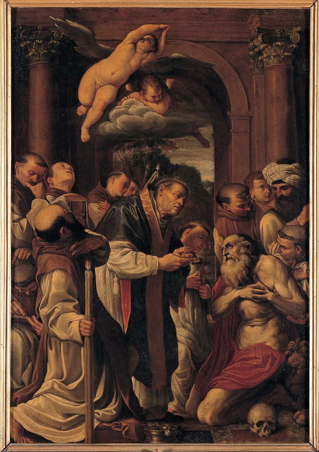 Communion of St. Jerome, by Unknown, unspecified