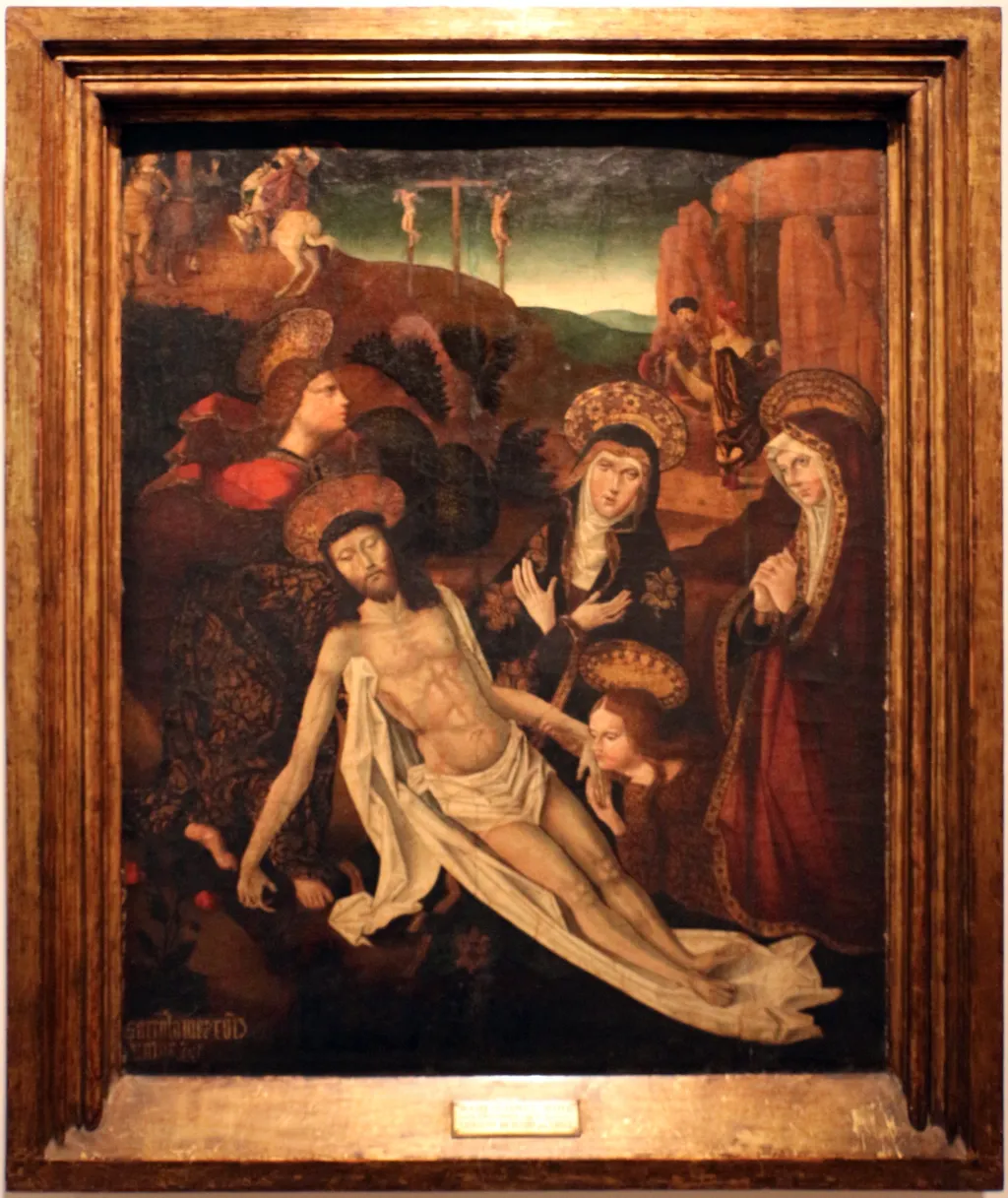 compianto, by Unknown, unspecified, 1500