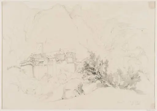 Convent F<sup>t</sup> of Paul, M<sup>t</sup> Athos, by Unknown