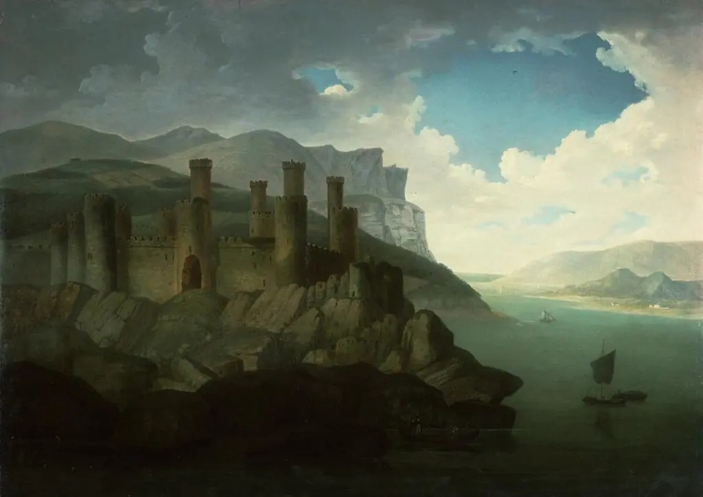 Conwy Castle, by Unknown