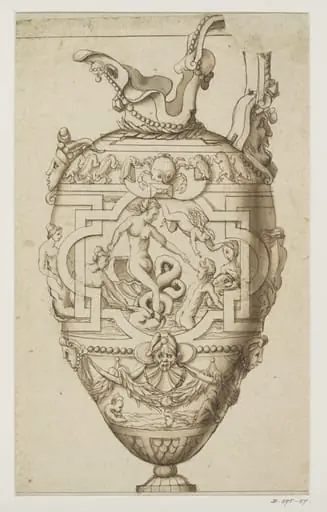 Copy of a design for a ewer, by Unknown