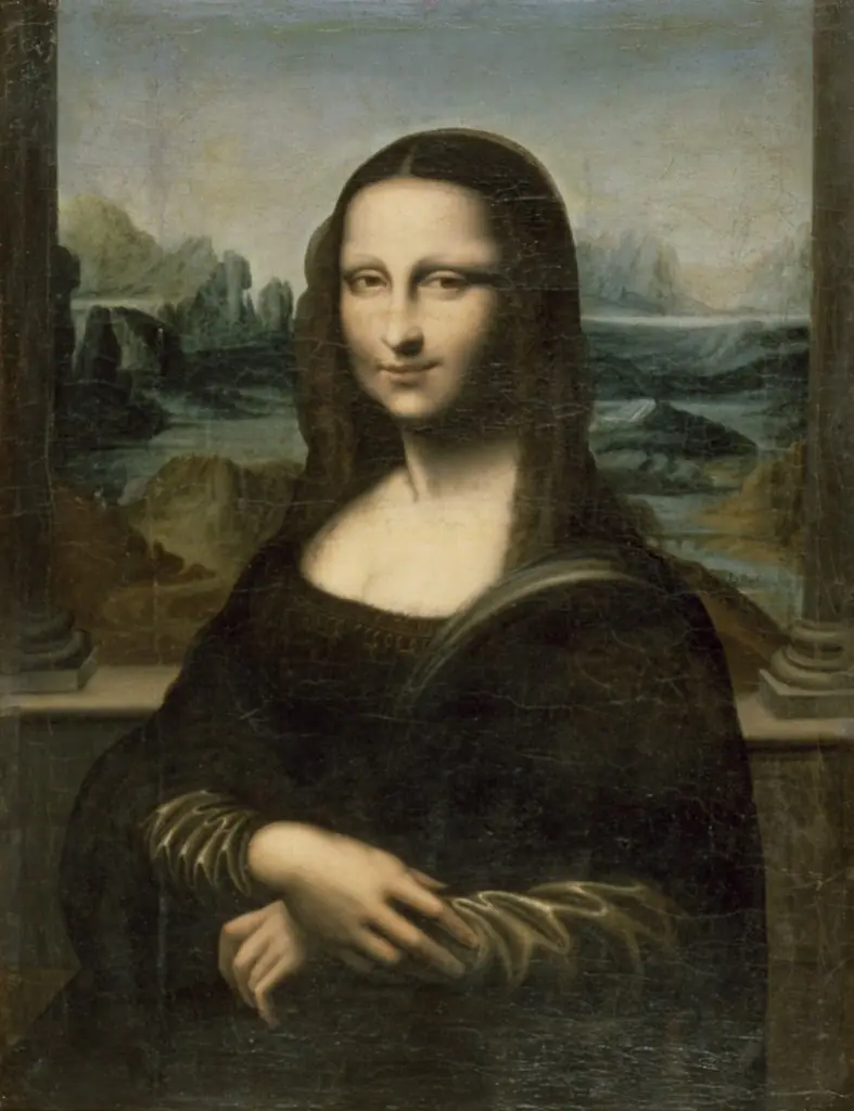 Copy of the ''Mona Lisa", by Unknown