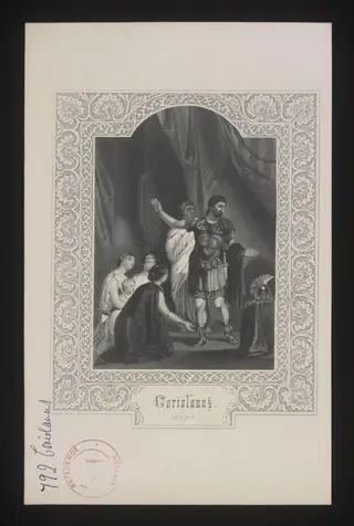 Coriolanus, by Unknown, 1850