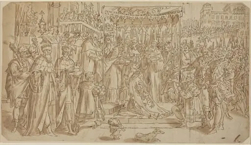 Coronation of the Emperor, by Unknown