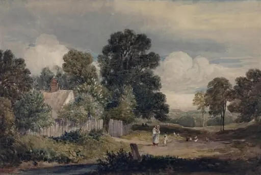 Cottage near Norwood, by Unknown