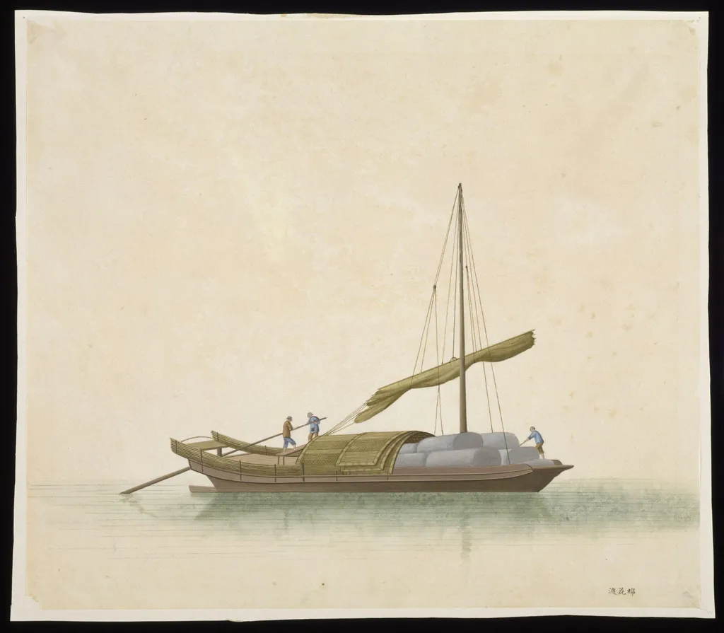 Cotton Ferry, by Unknown, paint, 1810