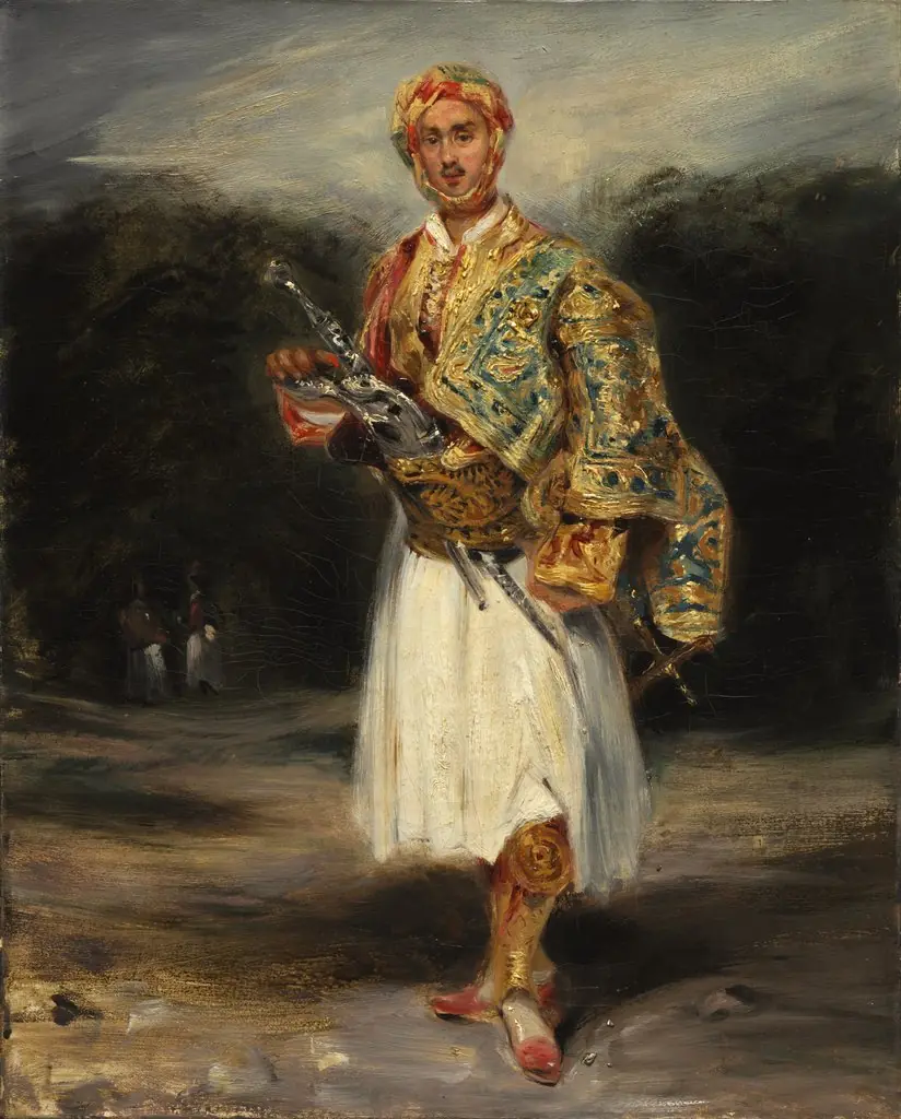 Count Demetrius de Palatiano in Suliot Costume, by Unknown