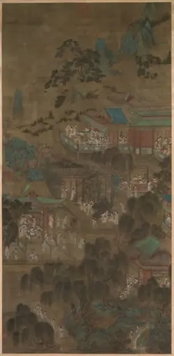 Court Ladies in the Imperial Palace, by Unknown