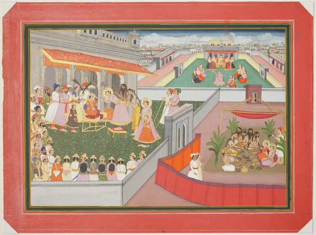 Court Scene, by Unknown