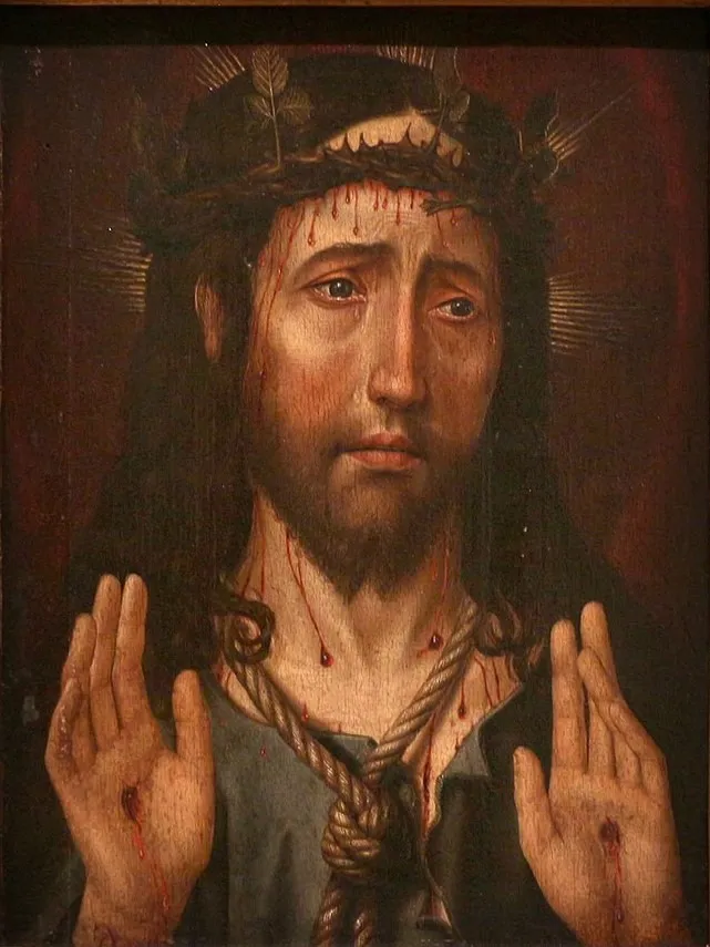 Cristo coroado de espinhos, by Unknown, unspecified, 1510