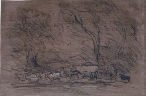 Crossing the Stream, by Unknown