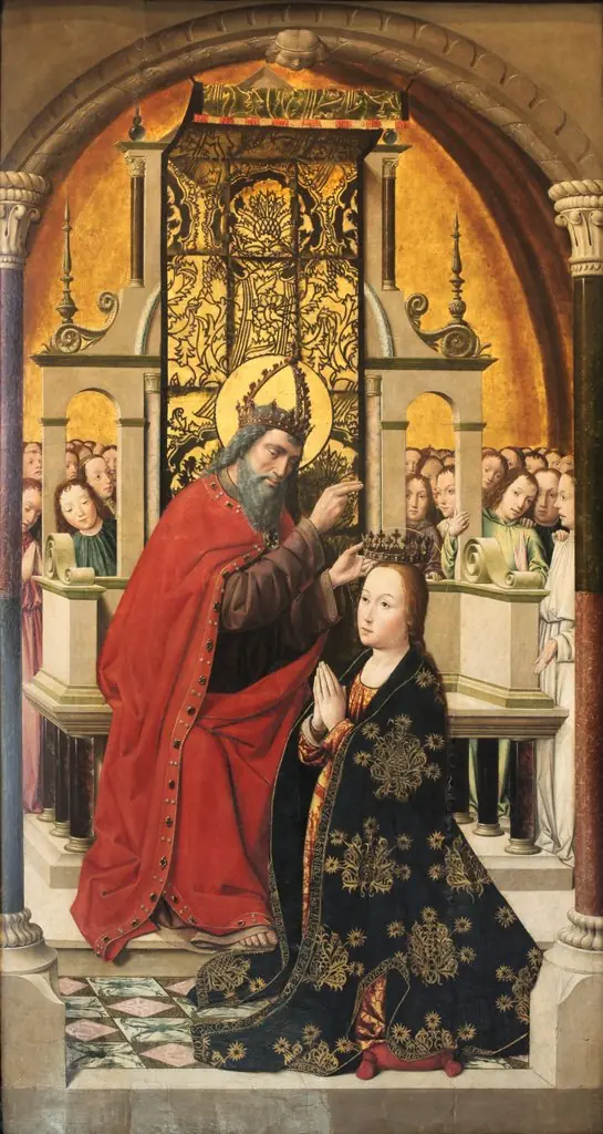 Crowning of the Virgin, by Unknown