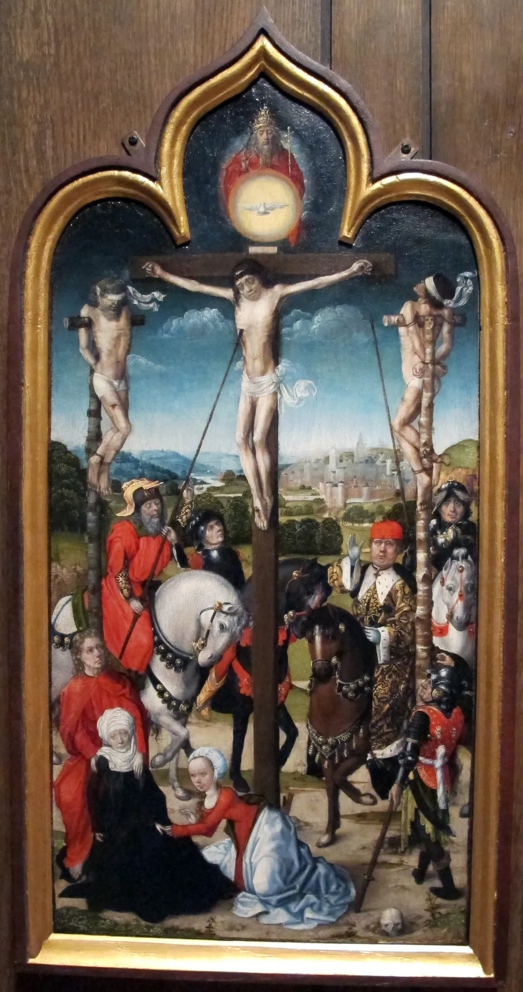 Crucifixion, by Unknown, unspecified, 1500