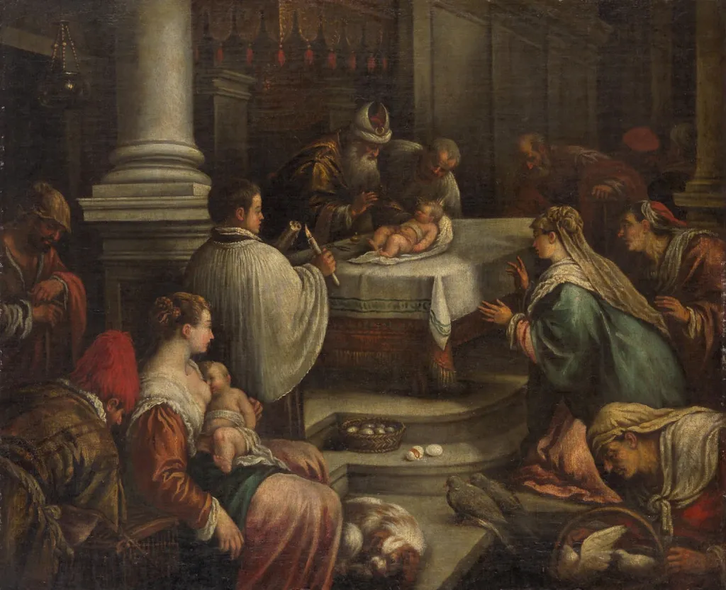 Darbringung Christi im Tempel, by Unknown, unspecified, 1630