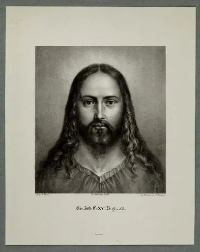 Das Bildnis Christi, by Unknown