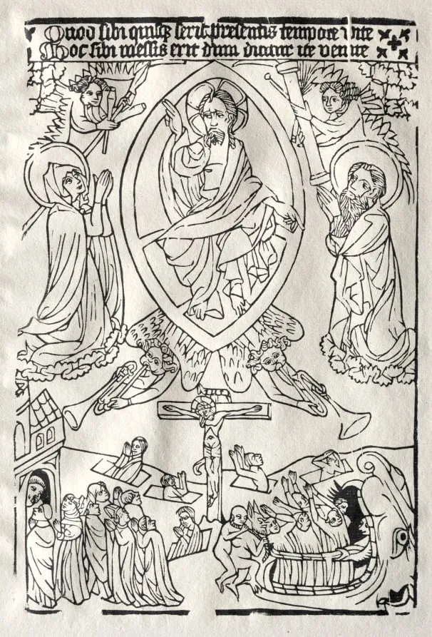 Das Jüngste Gericht, by Unknown, 1430