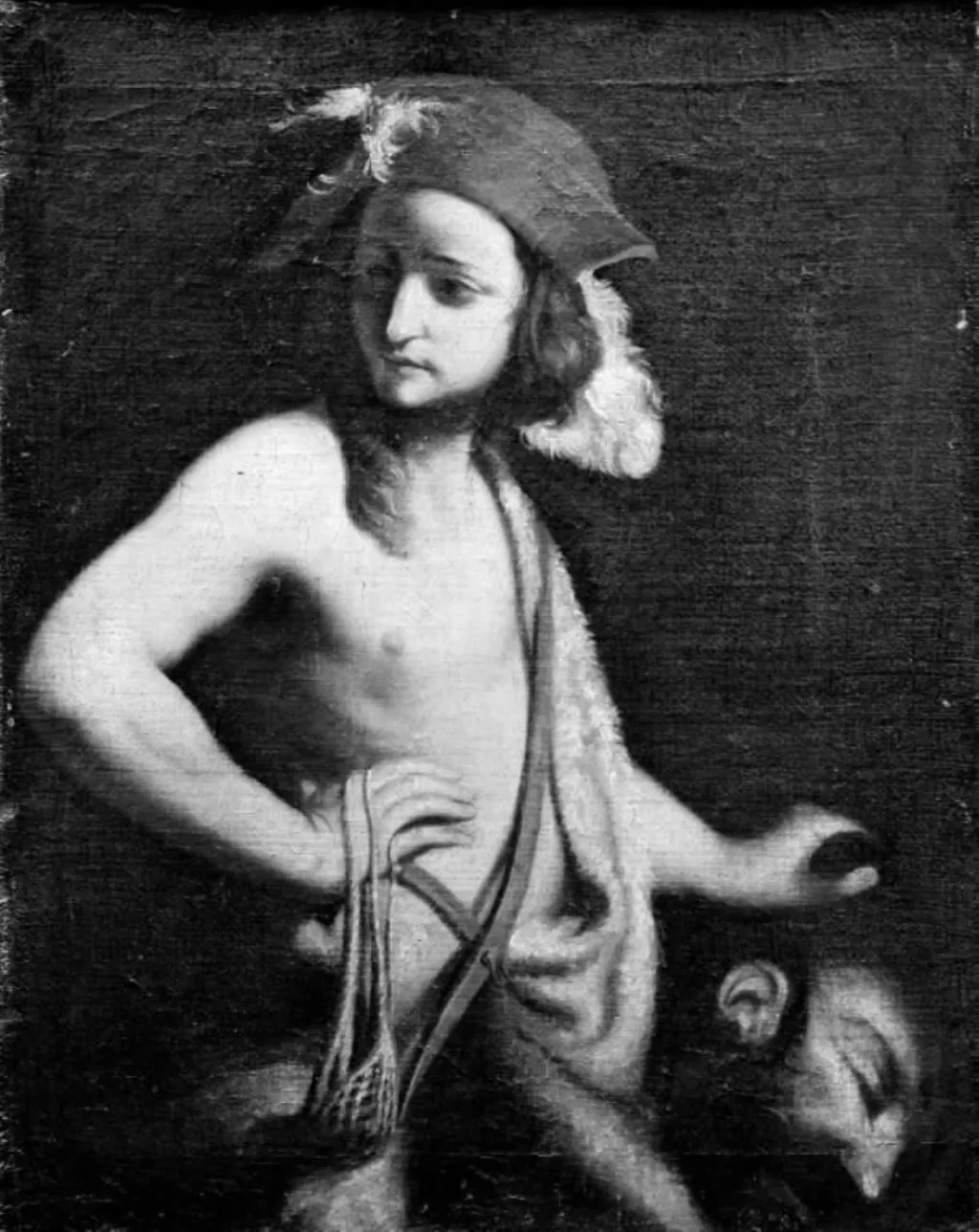 David and Goliath, by Unknown, 1650
