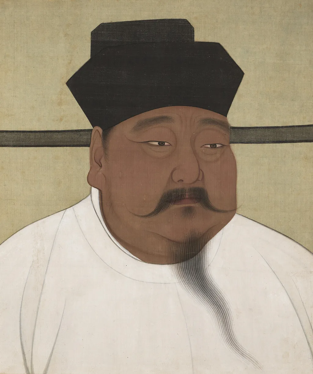 宋代帝半身像册-宋朝太祖皇帝像, by Unknown, unspecified