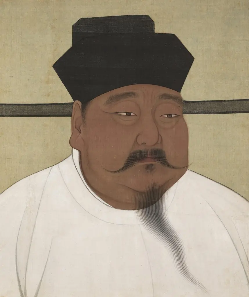 宋代帝半身像册-宋朝太祖皇帝像, by Unknown