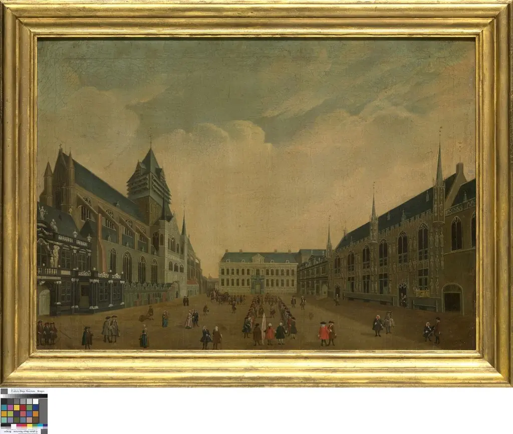 De Burg in Brugge, by Unknown