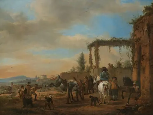 De rijschool, by Unknown