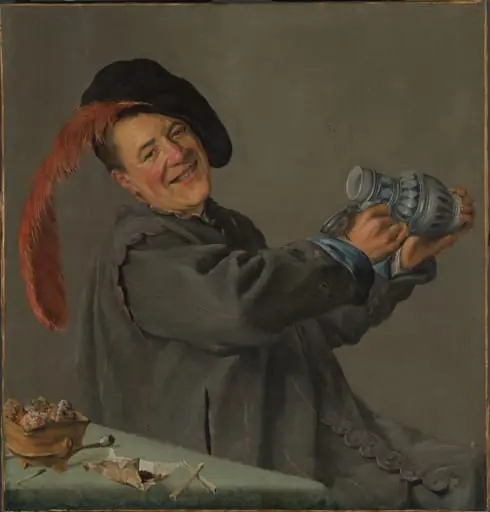 De vrolijke drinker, by Unknown