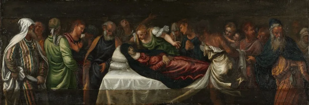 Death of the Virgin, by Unknown, unspecified, 1504