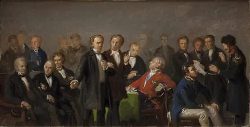 Den grundlovgivende forsamling, by Unknown