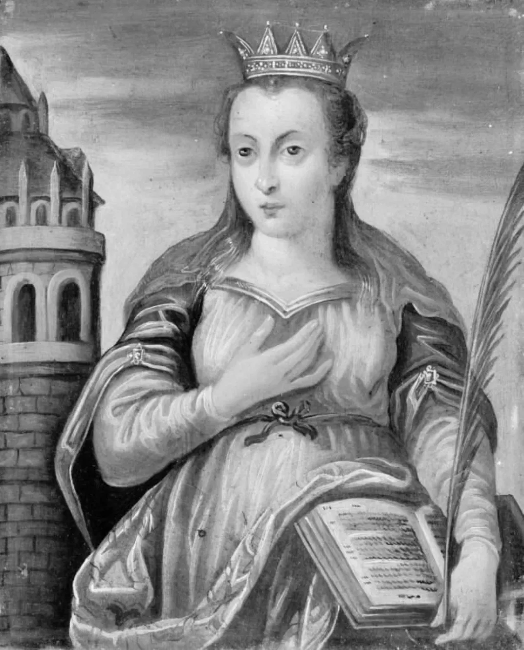 Den hellige Katharina, by Unknown, unspecified