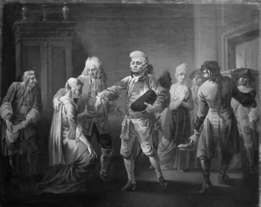 Den honette Ambition, III akt, 5. scene, by Unknown