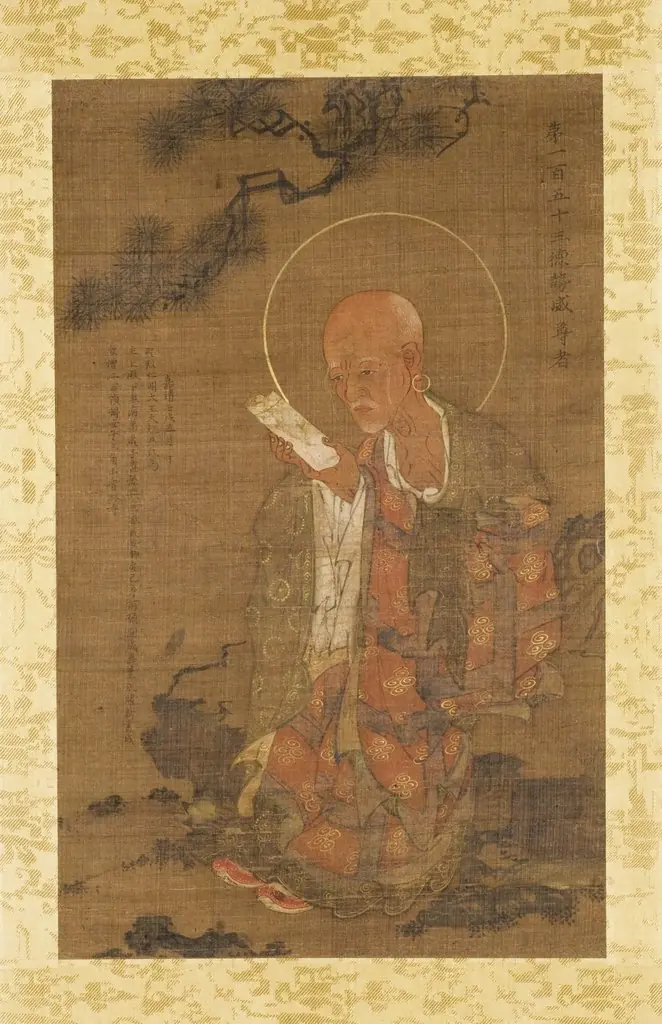 Deoksewi, 153rd of the 500 Nahans (Arhats), by Unknown, 1562