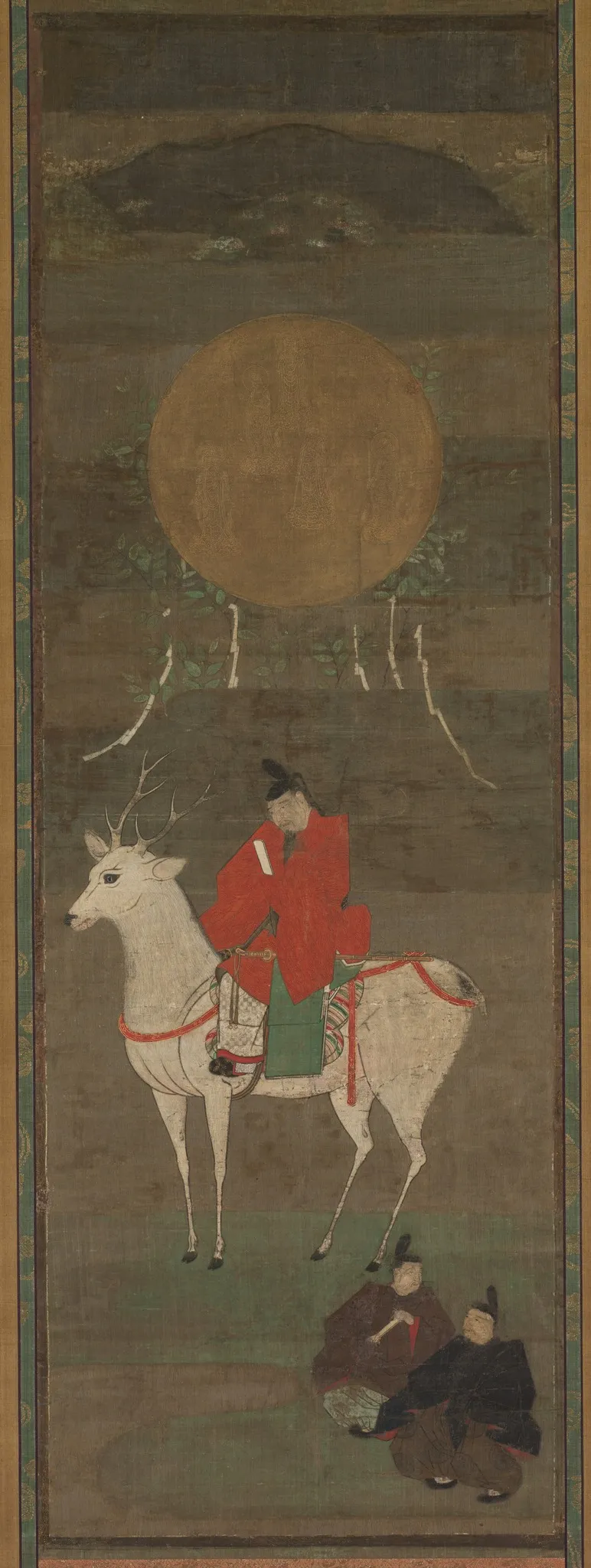 Departure from Kashima, by Unknown, unspecified, 1349