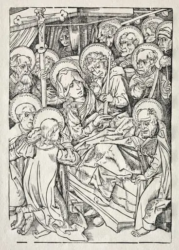 Der Tod der Maria, by Unknown