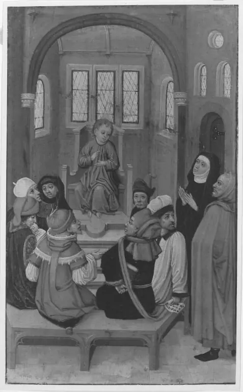 Der zwölfjährige Jesus im Tempel, by Unknown