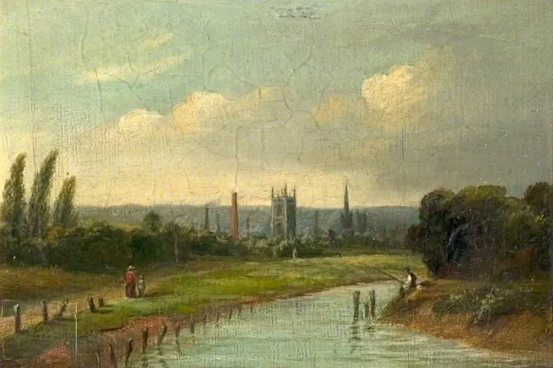 Derby from the South-East, by Unknown