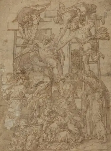 Descent from the Cross, by Unknown