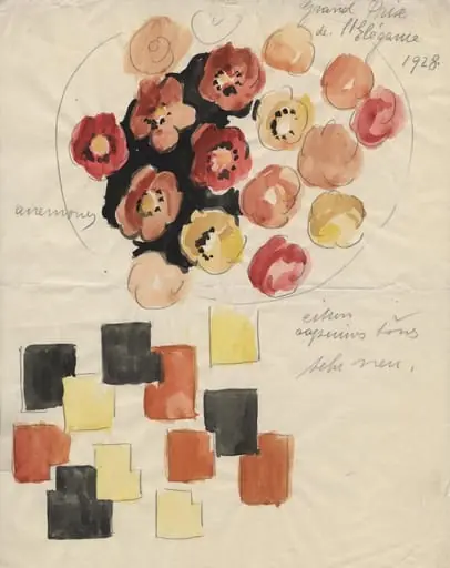 Dessinentwurf, by Unknown, 1928