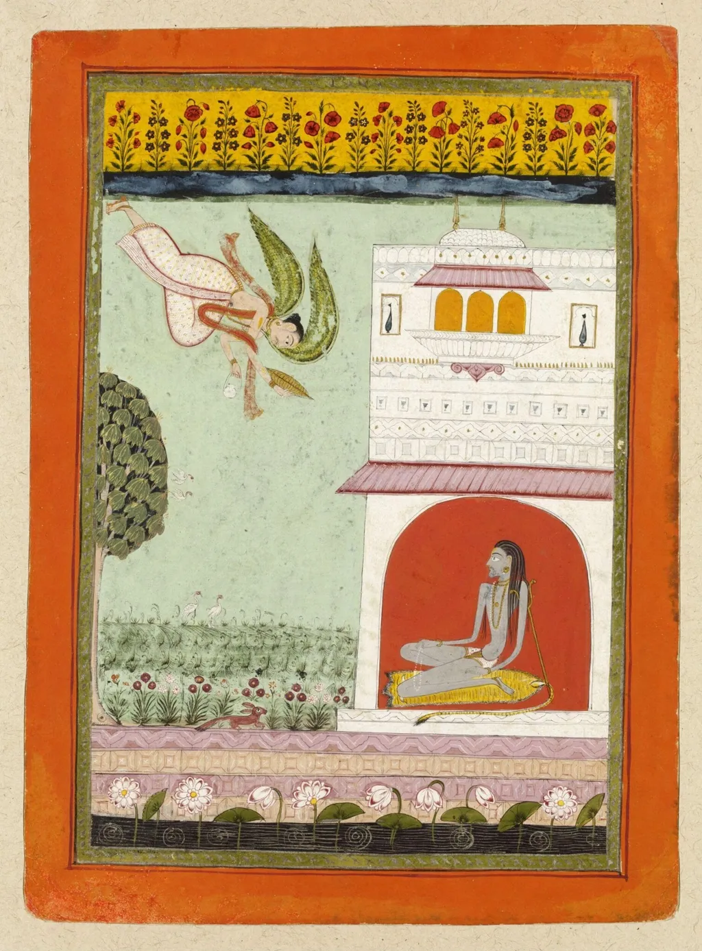 Devagandhari Ragini, by Unknown, paint, 1680