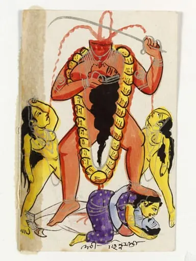 Devi as Chhinnamastaka, by Unknown