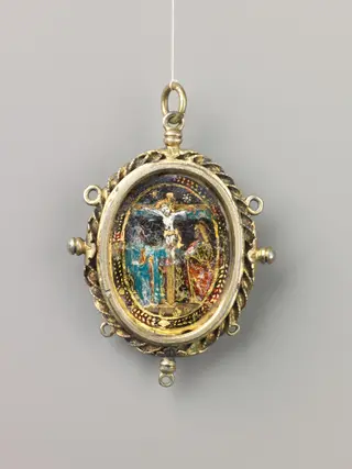 Devotional pendant, by Unknown, 1603
