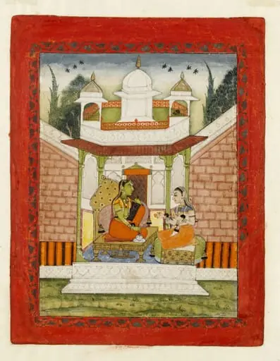 Dhanasri Ragini, by Unknown