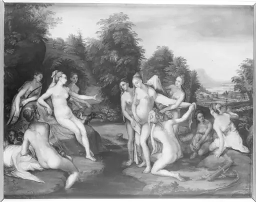 Diana and Callisto, by Unknown