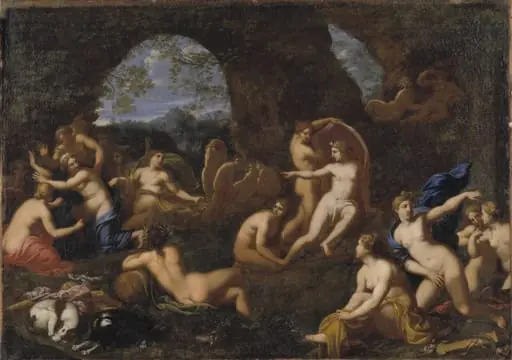 Diana and Callisto, by Unknown
