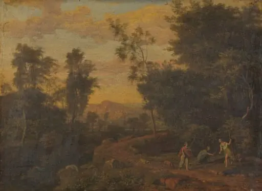 Diana and Her Nymphs Hunting, by Unknown